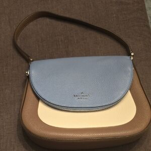 Kate Spade Tricolor Leather Shoulder Bag